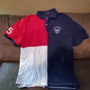 XXL Red, White and Blue Tommy Hilfiger Polo